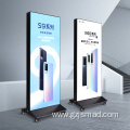 Vertical Mobile Advertising Display Billboard Light Box